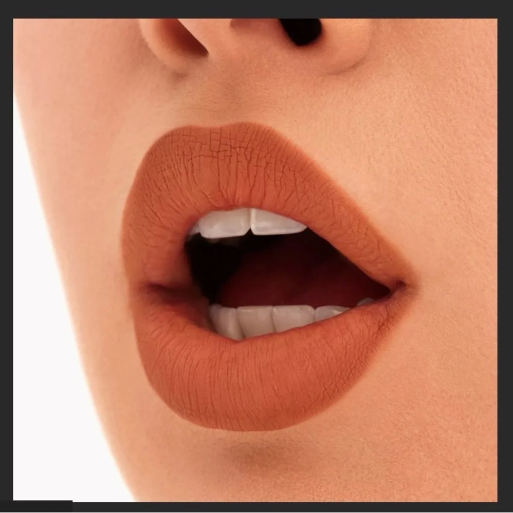 MAC TEASER Locked KISS 24hr Lipstick in Warm Brown